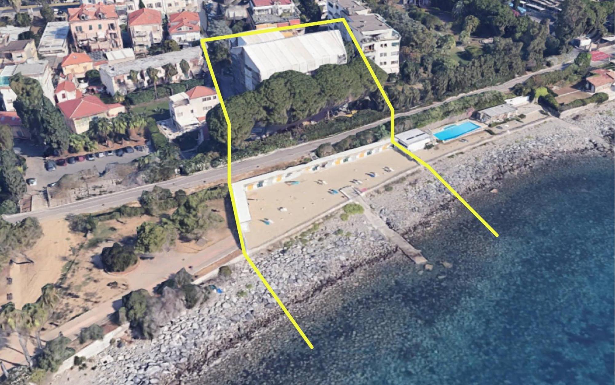 Tirrenia Beach House - Sea Front With Private Beach Sanremo Exterior foto